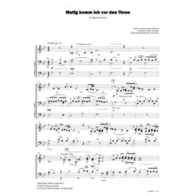 Produktbild des Artikels Mutig komm ich vor den Thron / Boldly I Approach (Noten - Download)