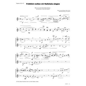 Produktbild des Artikels Noten - Download Fröhlich wollen wir Halleluia singen