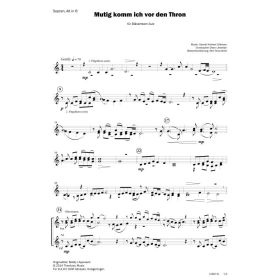 Produktbild des Artikels Mutig komm ich vor den Thron / Boldly I Approach (Noten - Download)