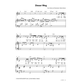 Produktbild des Artikels Noten - Download Dieser Weg