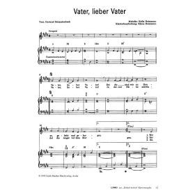 Produktbild des Artikels Vater, lieber Vater (Noten - Download)