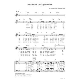 Produktbild des Artikels Noten - Download Vertrau auf Gott, glaube ihm
