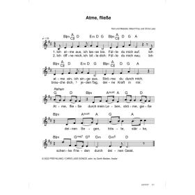 Produktbild des Artikels Noten - Download Atme, fließe