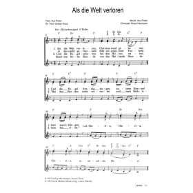 Produktbild des Artikels Als die Welt verloren / Gdy sie Chrystus rodzi (Noten - Download)
