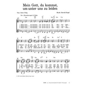Produktbild des Artikels Mein Gott, du kommst, um unter uns zu leiden (Noten - Download)