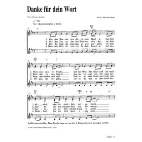 Produktbild des Artikels Danke für dein Wort (Noten - Download)