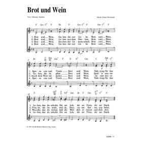 Produktbild des Artikels Brot und Wein (Noten - Download)