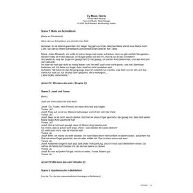 Produktbild des Artikels Ey Mann, Gloria (Szenentexte) (Noten - Download)