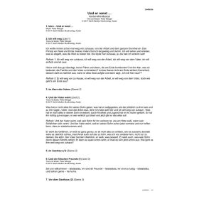 Produktbild des Artikels Und er rennt ... (Liedtexte) (Noten - Download)