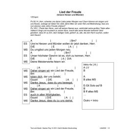 Produktbild des Artikels Lied der Freude (Noten - Download)