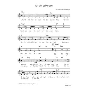 Produktbild des Artikels Ich bin geborgen (Noten - Download)