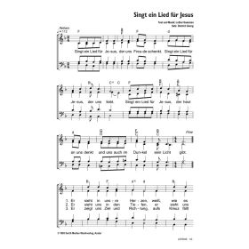Produktbild des Artikels Singt ein Lied für Jesus (Noten - Download)