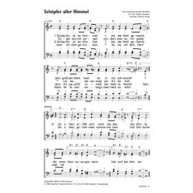 Produktbild des Artikels Schöpfer aller Himmel / Maker of the Heavens (Noten - Download)