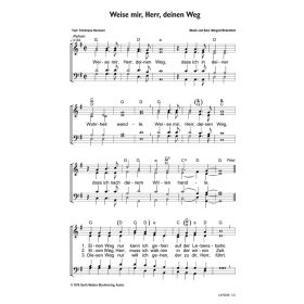 Produktbild des Artikels Noten - Download Weise mir, Herr deinen Weg
