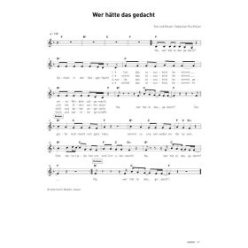 Produktbild des Artikels Wer hätte das gedacht (Noten - Download)