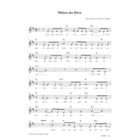 Produktbild des Artikels Mitten ins Herz (Noten - Download)