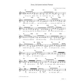 Produktbild des Artikels Jesus, du kennst meinen Namen (Noten - Download)