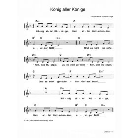 Produktbild des Artikels König aller Könige (Noten - Download)