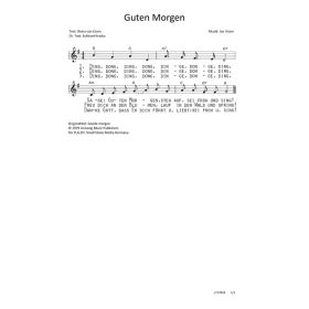 Produktbild des Artikels Guten Morgen / Goede morgen (Noten - Download)