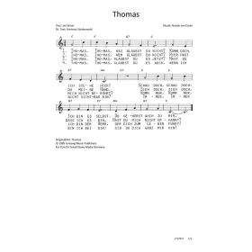 Produktbild des Artikels Thomas / Thomas (Noten - Download)