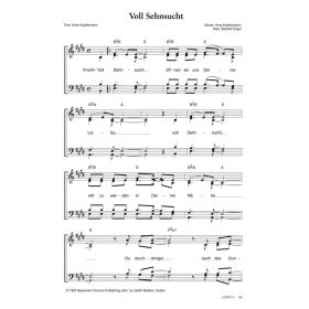 Produktbild des Artikels Voll Sehnsucht / So Come, Lord (Noten - Download)