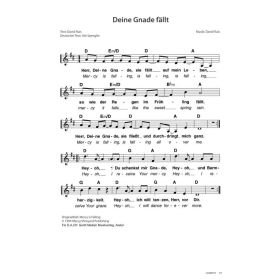 Produktbild des Artikels Deine Gnade fällt / Mercy is falling (Noten - Download)