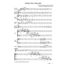 Produktbild des Artikels Tochter Zion, freue dich (Noten - Download)