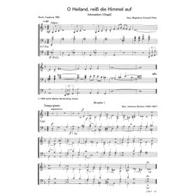 Produktbild des Artikels O Heiland, reiß die Himmel auf (Noten - Download)