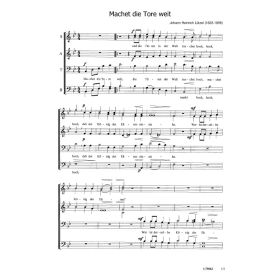 Produktbild des Artikels Machet die Tore weit (Noten - Download)