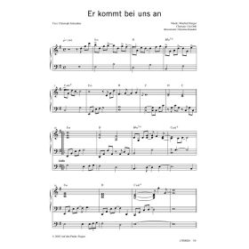 Produktbild des Artikels Er kommt bei uns an (Noten - Download)