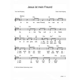 Produktbild des Artikels Jesus ist mein Freund (Noten - Download)