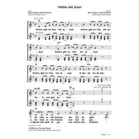 Produktbild des Artikels Online mit Jesus / On-Line (Noten - Download)