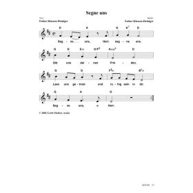 Produktbild des Artikels Segne uns (Noten - Download)