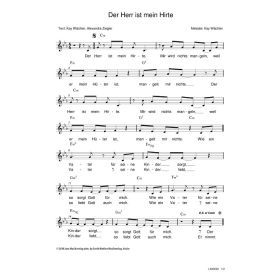 Produktbild des Artikels Der Herr ist mein Hirte (Noten - Download)