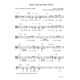 Produktbild des Artikels Jesus sitzt auf dem Thron (Noten - Download)