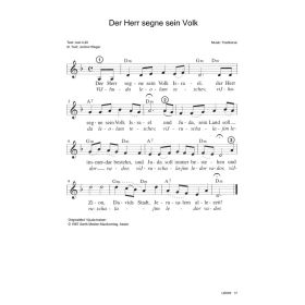 Produktbild des Artikels Der Herr segne sein Volk / Vijuda leolam (Noten - Download)