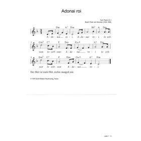 Produktbild des Artikels Adonai roi (Noten - Download)