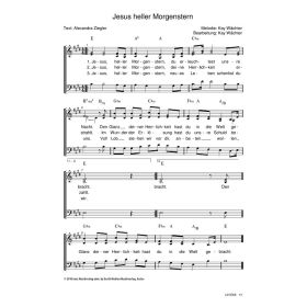 Produktbild des Artikels Jesus, heller Morgenstern (Noten - Download)