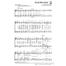 Produktbild des Artikels Als die Welt verloren / Gdy sie Chrystus rodzi (Noten - Download)
