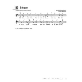Produktbild des Artikels Schalom (Noten - Download)