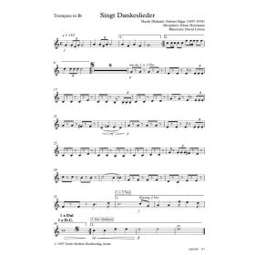 Produktbild des Artikels Singt Dankeslieder (Trompete 2) (Noten - Download)
