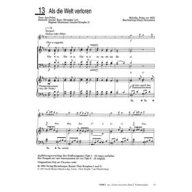 Produktbild des Artikels Als die Welt verloren / Gdy sei Chrystus rodzi (Noten - Download)