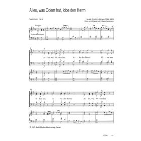 Produktbild des Artikels Alles, was Odem hat, lobe den Herrn (Noten - Download)