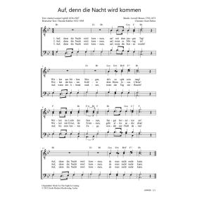 Produktbild des Artikels Auf, denn die Nacht wird kommen / Work For The Night Is Coming (Noten - Download)