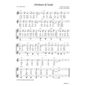 Produktbild des Artikels Abraham und Isaak (Noten - Download)