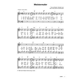 Produktbild des Artikels Meistermaler (Noten - Download)