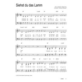 Produktbild des Artikels Noten - Download Siehst du das Lamm