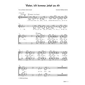 Produktbild des Artikels Noten - Download Vater, ich komme jetzt zu dir