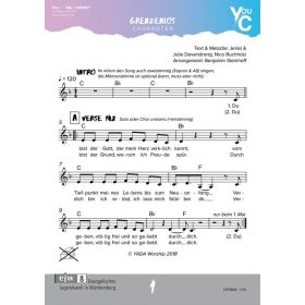Produktbild des Artikels Grenzenlos (Noten - Download)