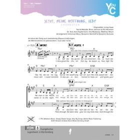 Produktbild des Artikels Noten - Download Jesus, meine Hoffnung, lebt / Living Hope